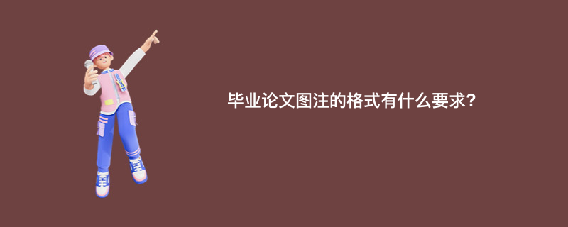 毕业论文图注的格式有什么要求?