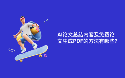 AI论文总结内容及免费论文生成PDF的方法有哪些？
